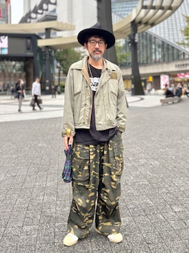 ヤギハシカズヒロさんのコーディネート