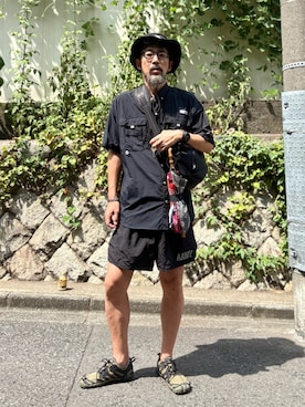 ヤギハシカズヒロさん（メンズ・182cm）の秋コーディネート
