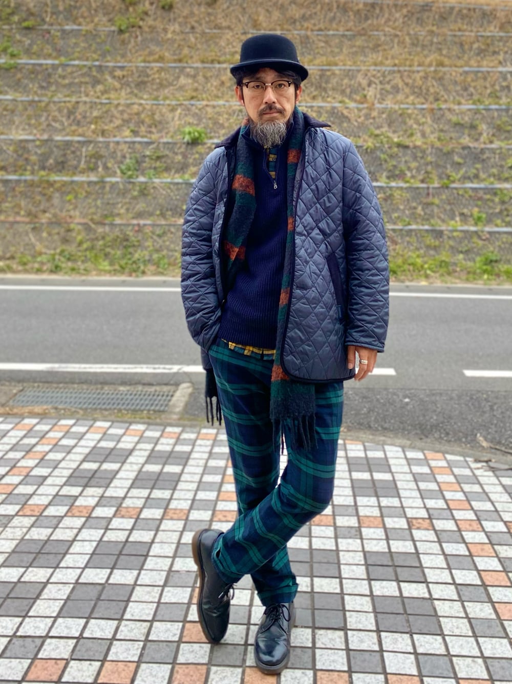RLX ネイビー パンツ XSウォームかキルティング RLX ネイビー パンツ XSウォームかキルティング