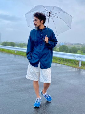 「BIG YANK（ビッグヤンク）のアイテム」を使った、ヤギハシカズヒロさん（メンズ・181cm）の秋コーディネート