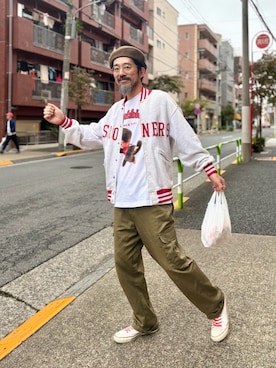 ヤギハシカズヒロさんのコーディネート