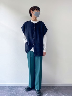 「select MOCA（セレクトモカ）のアイテム」を使った、まささん（メンズ・180cm）の秋コーディネート