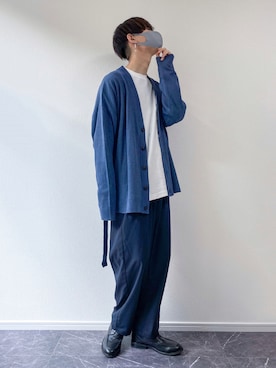 「Re:（アールイー）のアイテム」を使った、まささん（メンズ・180cm）の秋コーディネート