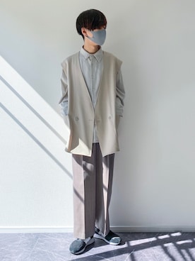 まささん（メンズ・180cm）の秋コーディネート