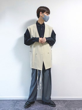 まささん（メンズ・180cm）の秋コーディネート