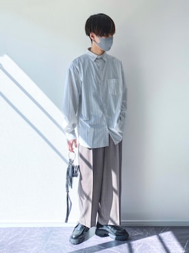 「select MOCA（セレクトモカ）のアイテム」を使った、まささん（メンズ・180cm）の秋コーディネート
