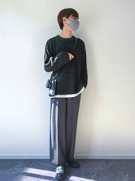 「select MOCA（セレクトモカ）のアイテム」を使った、まささん（メンズ・180cm）の秋コーディネート