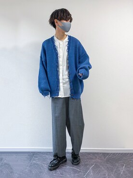 「apres jour mignon（アプレジュールミニョン）のアイテム（トップス）」を使った、まささん（メンズ・180cm）の冬コーディネート
