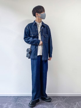 「select MOCA（セレクトモカ）のアイテム」を使った、まささん（メンズ・180cm）の秋コーディネート