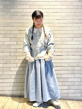 「新星WEARISTAにエントリー」｜みすずさん（レディース・152cm）の冬コーディネート