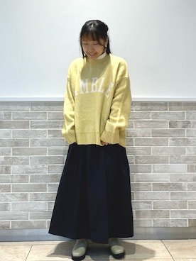 みすずさん（レディース・152cm）の冬コーディネート