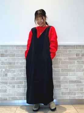 みすずさん（レディース・152cm）の冬コーディネート