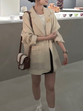 monaさん（骨格ウェーブ・レディース・154cm）の夏コーディネート