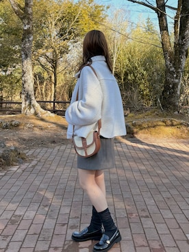 monaさん（レディース・153cm）の春コーディネート