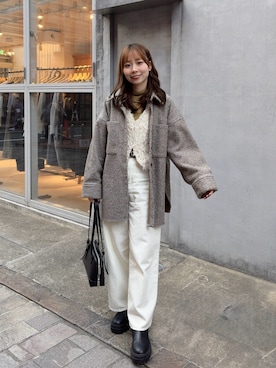 monaさん（レディース・153cm）の春コーディネート