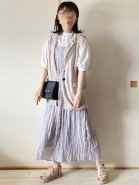 てぃるさん（レディース・158cm）の夏コーディネート