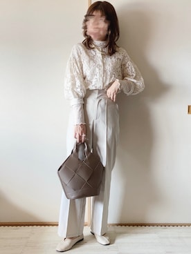 「Avail（アベイル）のアイテム（アクセサリー）」を使った、てぃるさん（レディース・158cm）の秋コーディネート