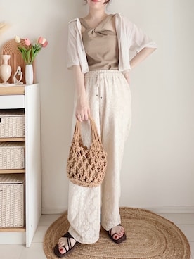 てぃるさん（レディース・158cm）の夏コーディネート