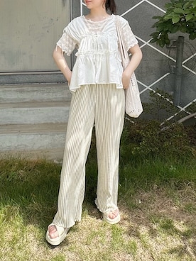 「tipコーデ」｜てぃるさん（レディース・158cm）の夏コーディネート