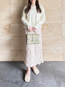 「しまむら（シマムラ）のアイテム」を使った、てぃるさん（レディース・158cm）の春コーディネート