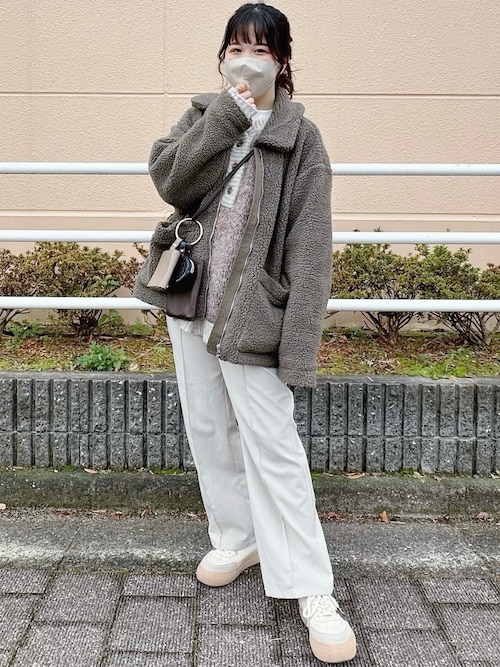 アルベロベロ　装飾メッシュ　フード付き　ブルゾンシャツ アルベロベロ 装飾メッシュ フード付き ブルゾンシャツ