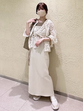 「しまむら（シマムラ）のアイテム」を使った、てぃるさん（レディース・158cm）の夏コーディネート