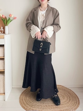 てぃるさん（レディース・158cm）の秋コーディネート