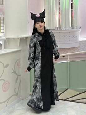 「アイテム（ワンピース/ドレス）」を使った、モﾁｬﾝ / rumi さん（レディース・146cm）の秋コーディネート