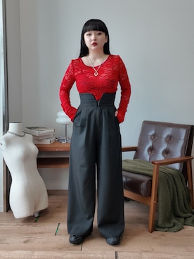 「アイテム（Tシャツ/カットソー）」を使った、モﾁｬﾝ / rumi さん（レディース・146cm・20代）の夏コーディネート