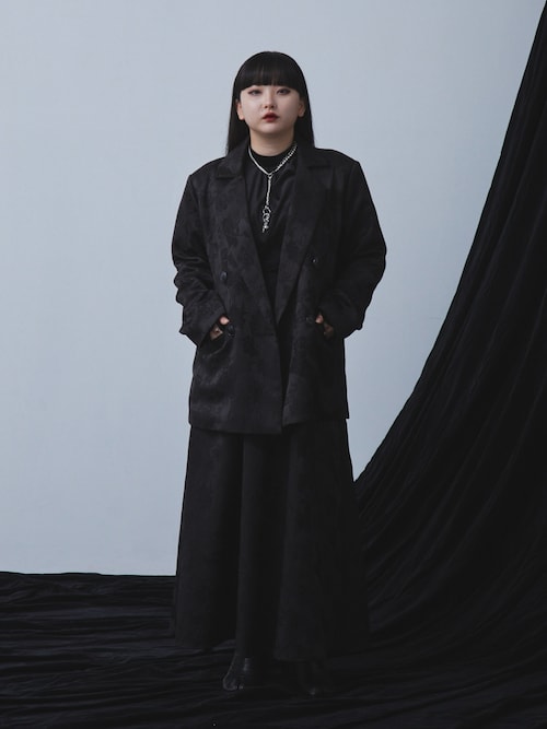 ジャカードタックフレアスカート（スカート）｜ELUNIS（エルニス）の