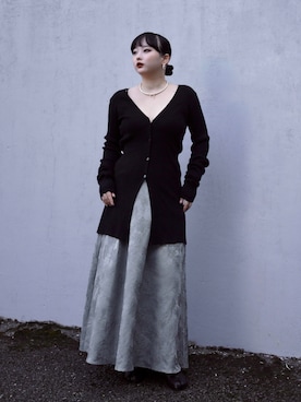 「アイテム（カーディガン/ボレロ）」を使った、モﾁｬﾝ / rumi さん（レディース・146cm・20代）の秋コーディネート