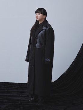 「アイテム（チェスターコート）」を使った、モﾁｬﾝ / rumi さん（レディース・146cm）の秋コーディネート