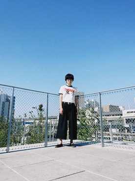 「TENBOX（テンボックス）のアイテム」を使った、taroさん（メンズ・169cm）の春コーディネート