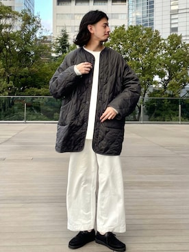 「BEAMS PLUS（ビームスプラス）のアイテム」を使った、Naoki Shuzuiさん（メンズ・178cm）の秋コーディネート