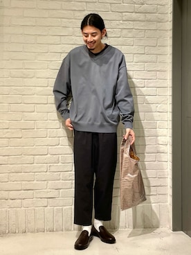 「B:MING by BEAMS（ビーミングバイビームス）のアイテム（その他パンツ）」を使った、Naoki Shuzuiさん（メンズ・178cm）の夏コーディネート