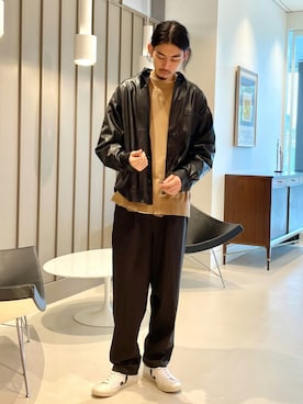 「B:MING by BEAMS（ビーミングバイビームス）のアイテム（シャツ/ブラウス）」を使った、Naoki Shuzuiさん（メンズ・178cm）の夏コーディネート