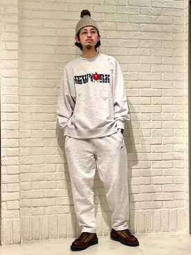 「Danner（ダナー）のアイテム（スニーカー）」を使った、Naoki Shuzuiさん（メンズ・178cm）の冬コーディネート