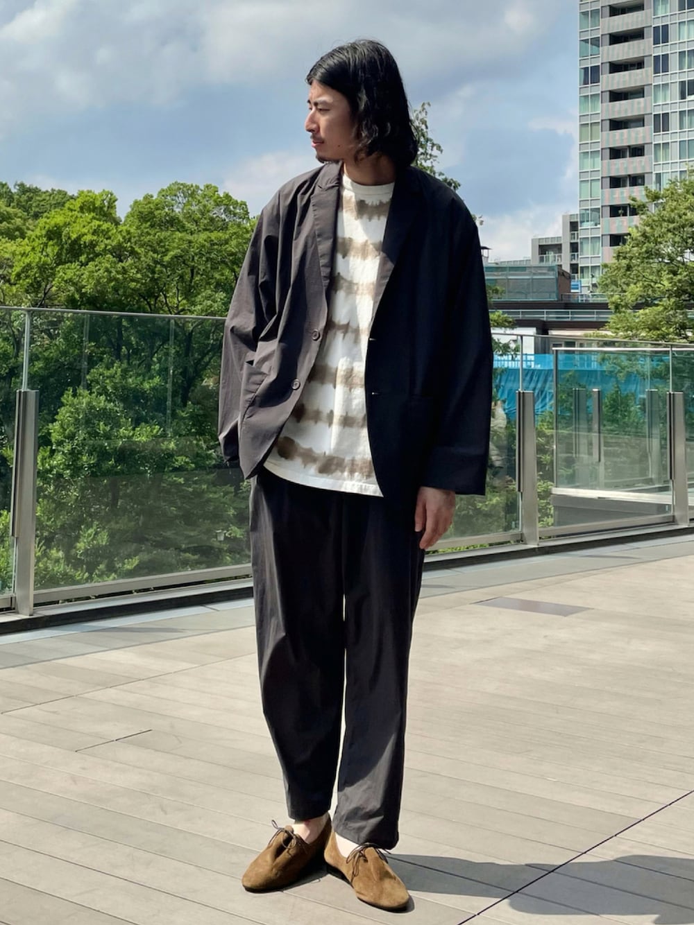 B:MING by BEAMS / ストレッチナイロン イージージャケット