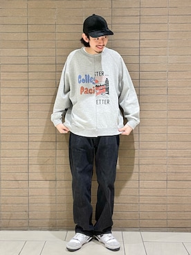「Scye（サイ）のアイテム」を使った、Naoki Shuzuiさん（メンズ・178cm）の冬コーディネート