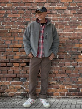 「アイテム（その他アウター）」を使った、kazu1969さん（メンズ・170cm）の冬コーディネート