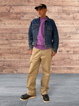 「RED WING（レッドウィング）のアイテム」を使った、kazu1969さん（メンズ・170cm）の春コーディネート