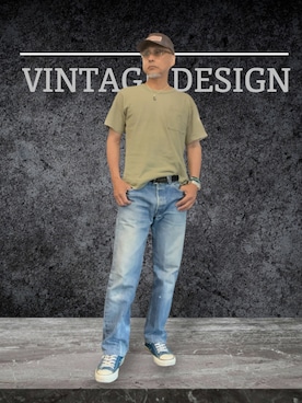 「Champion（チャンピオン）のアイテム」を使った、kazu1969さん（メンズ・170cm）の秋コーディネート
