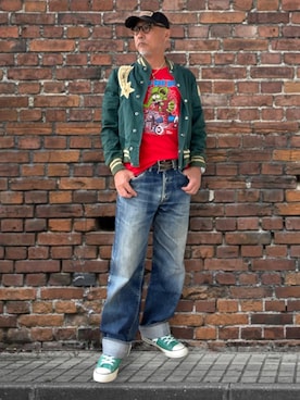 「アイテム（シューズ）」を使った、kazu1969さん（メンズ・170cm・50代）の秋コーディネート