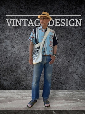 「アイテム（シューズ）」を使った、kazu1969さん（メンズ・170cm・50代）の夏コーディネート