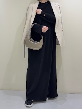 「russet（ラシット）のアイテム」を使った、IURAさん（レディース・163cm）の秋コーディネート