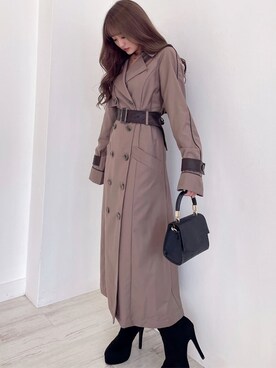 「RESEXXY（リゼクシー）のフェイクスエードショートブーツ（ブーツ）」を使った、YURINAさん（レディース・154cm）の夏コーディネート