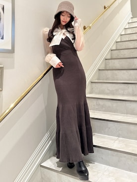 YURINAさん(レディース・154cm)の秋コーディネート
