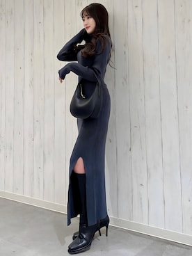 YURINAさん（レディース・154cm）の冬コーディネート