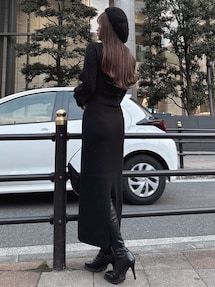 ボレロライクタイトニットワンピース｜リゼクシー（RESEXXY