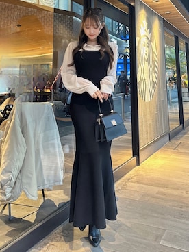 YURINAさん（レディース・154cm）の冬コーディネート